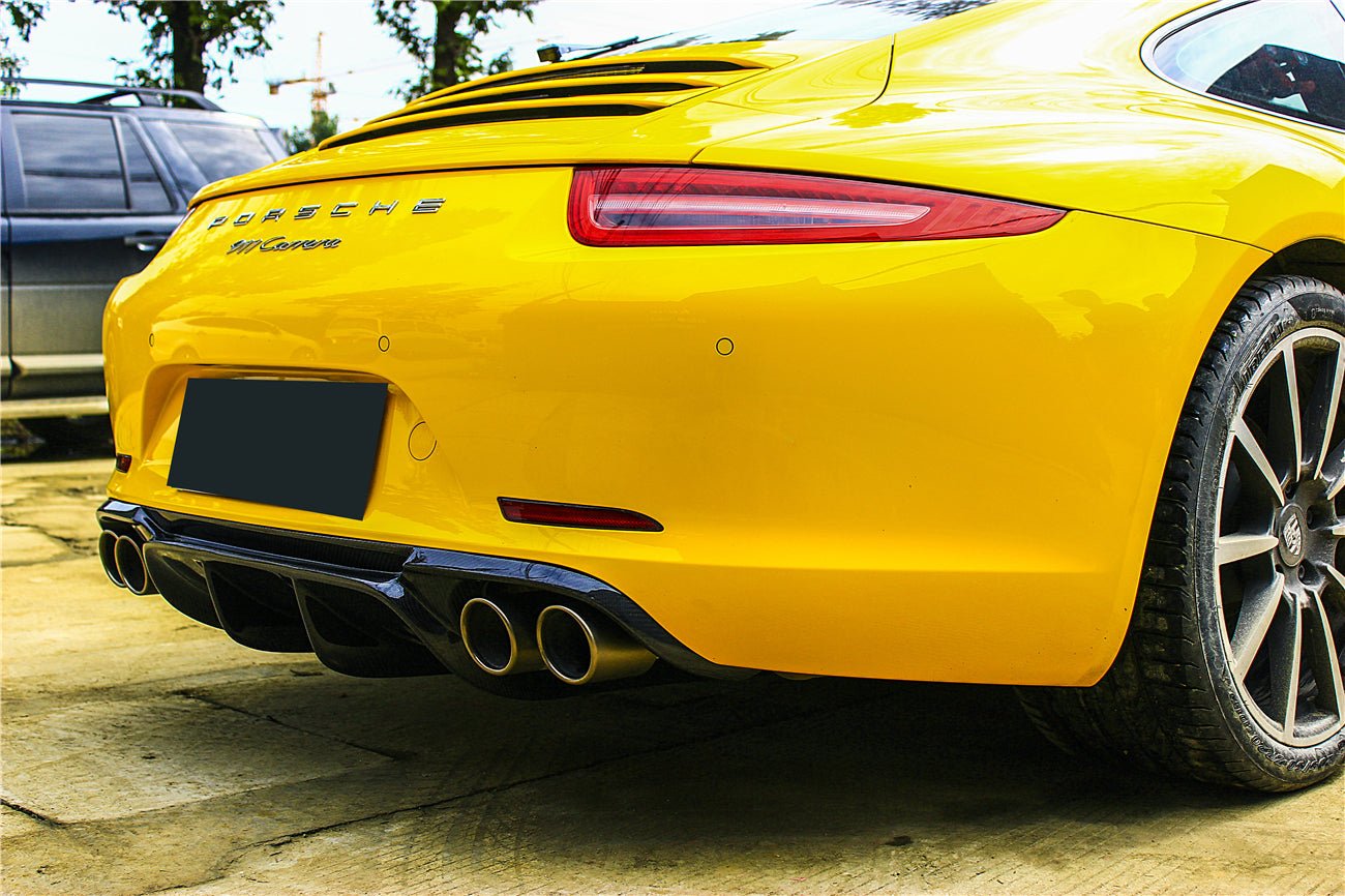 2012 - 2015 Porsche 911 991.1 Carrera/S/4S VRS Style Rear Diffuser